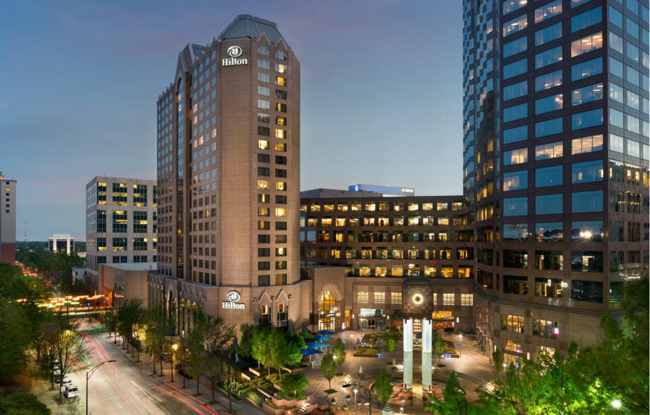 Hilton Charlotte Uptown Hotel Exterior photo